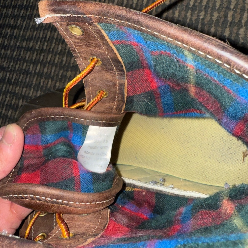 L.L. Bean Brown and Tan Duck Boots - Picture 5 of 6